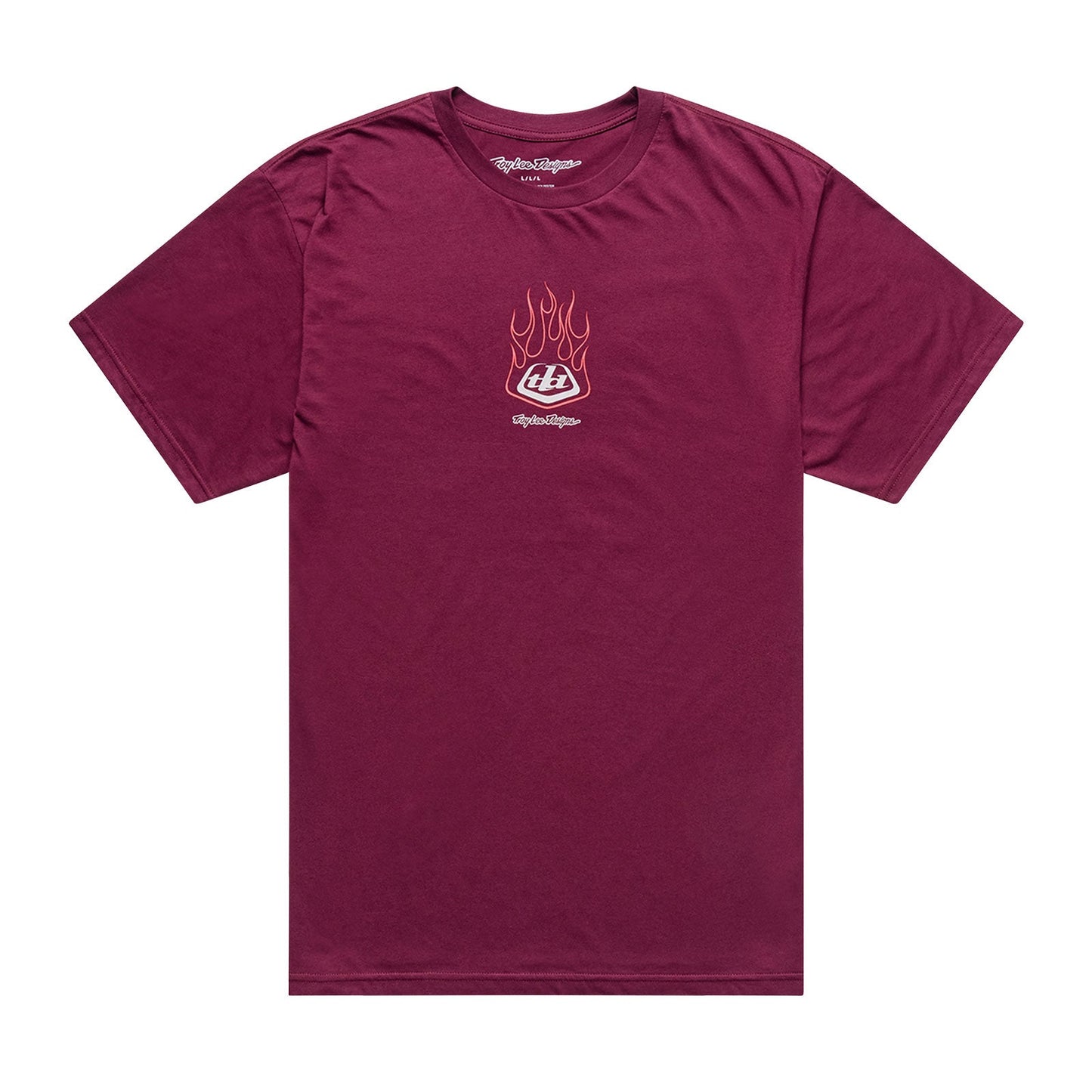 Short Sleeve Tee Flame2 Sangria