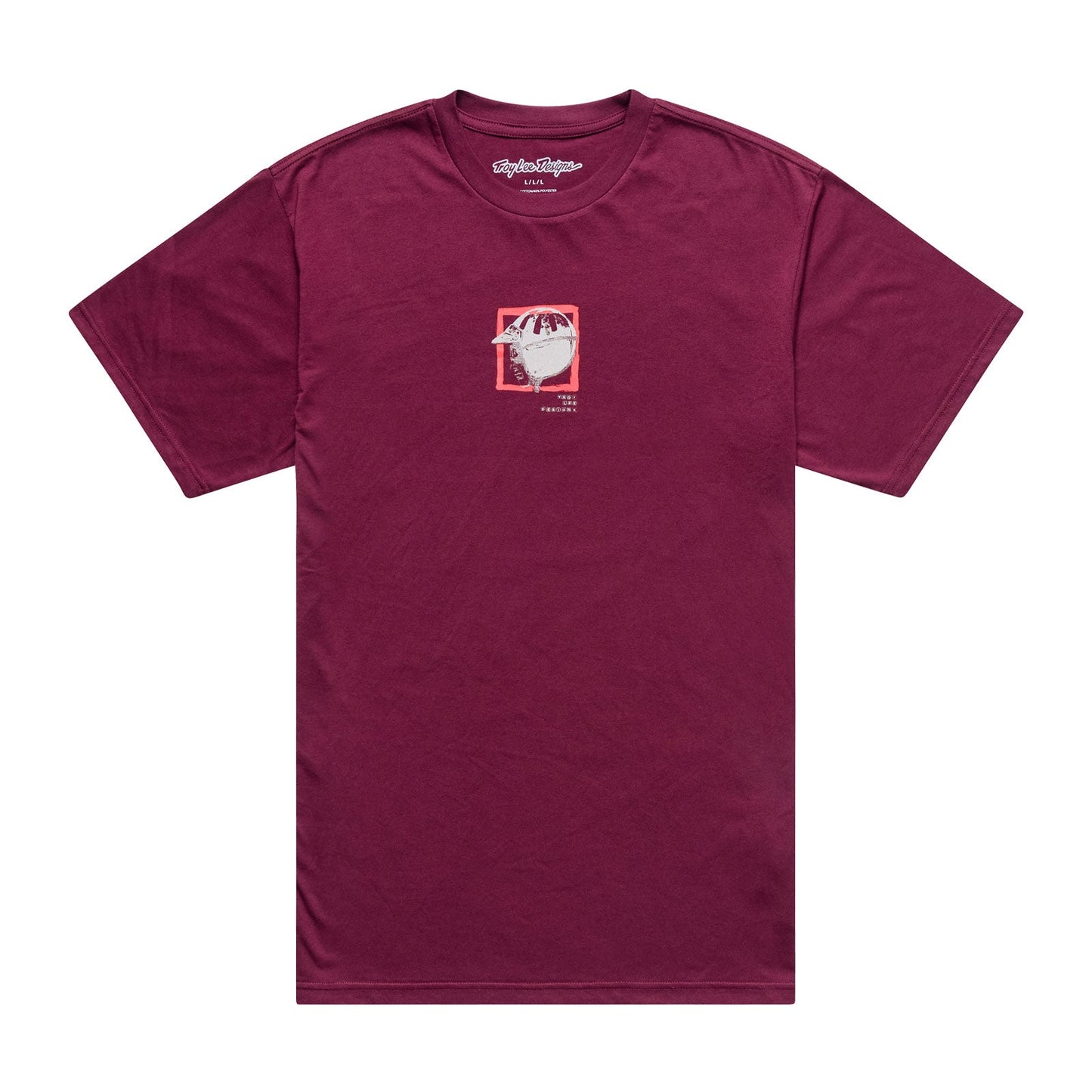 Short Sleeve Tee Portrait Sangria