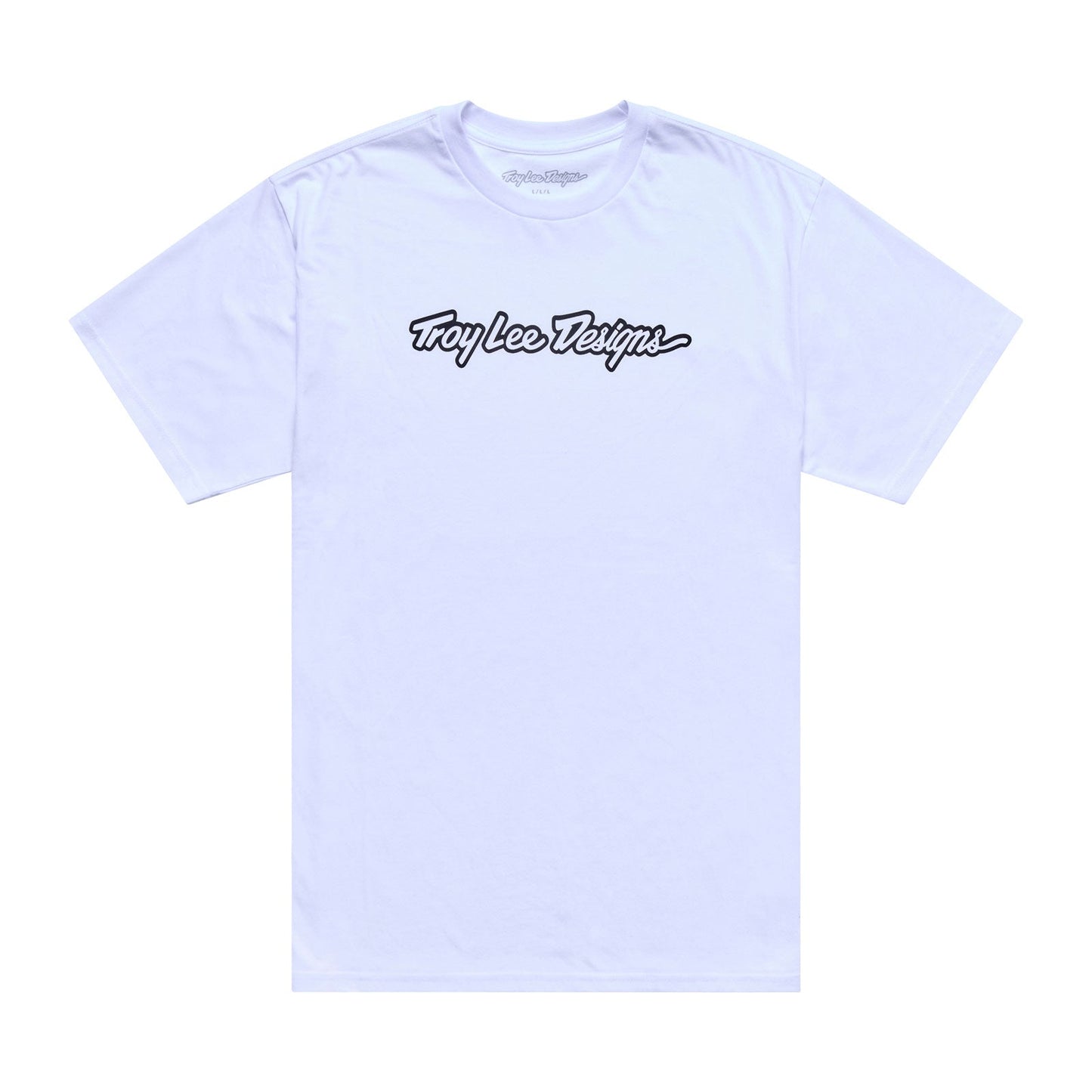 Short Sleeve Tee Signature White / Black