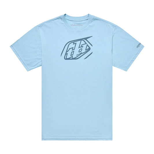 Short Sleeve Tee Badge Dawn Blue
