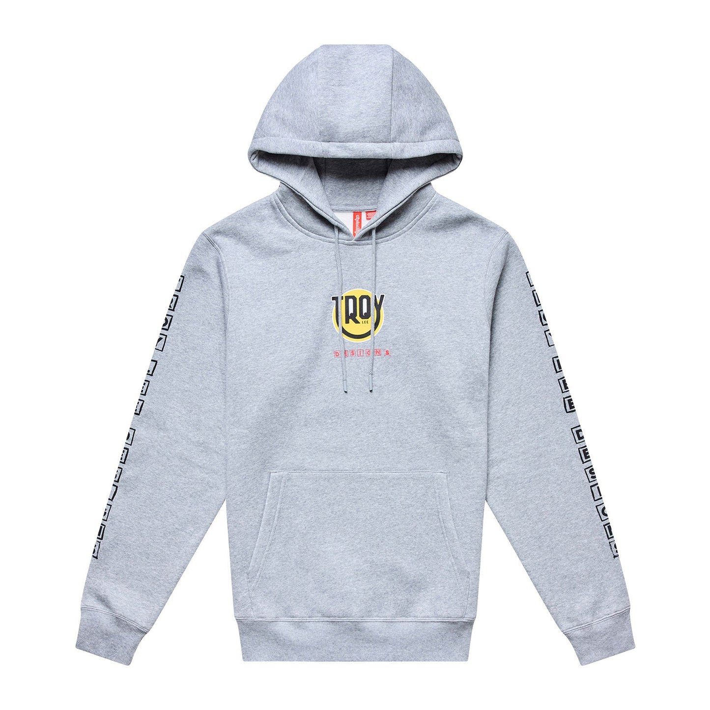 Pullover Hoodie Happy Dayz Gray Heather