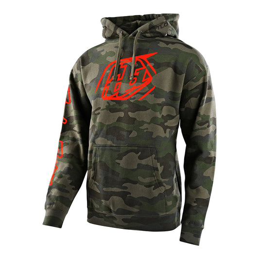 Cropped-Badge-Hoodie Forest Camo