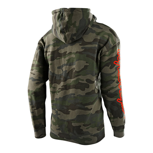 Cropped-Badge-Hoodie Forest Camo
