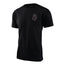 Kurzarm-T-Shirt Peace Out schwarz / grau