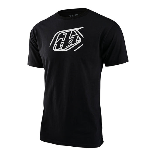 Youth Short Sleeve Tee Cropped Badge Schwarz