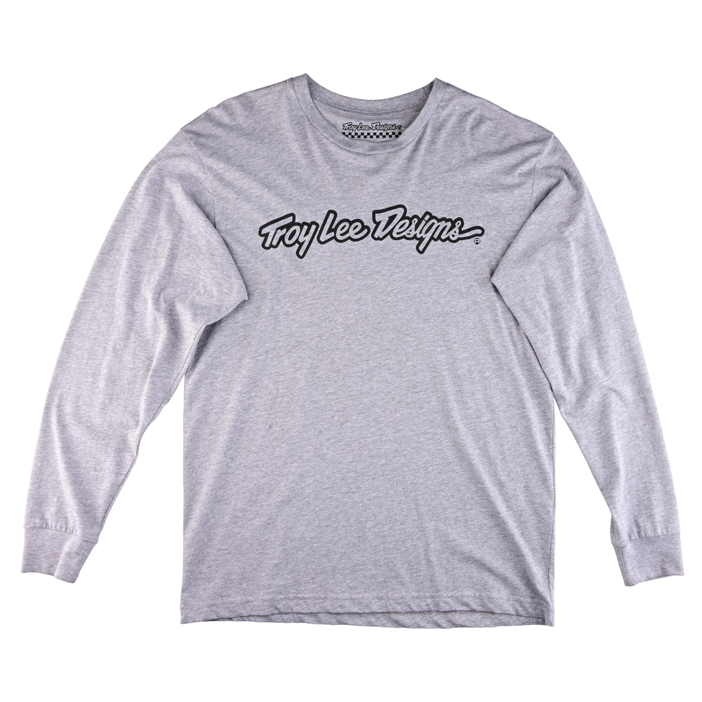 Signature-Langarm-T-Shirt von TLD, Heather Grey