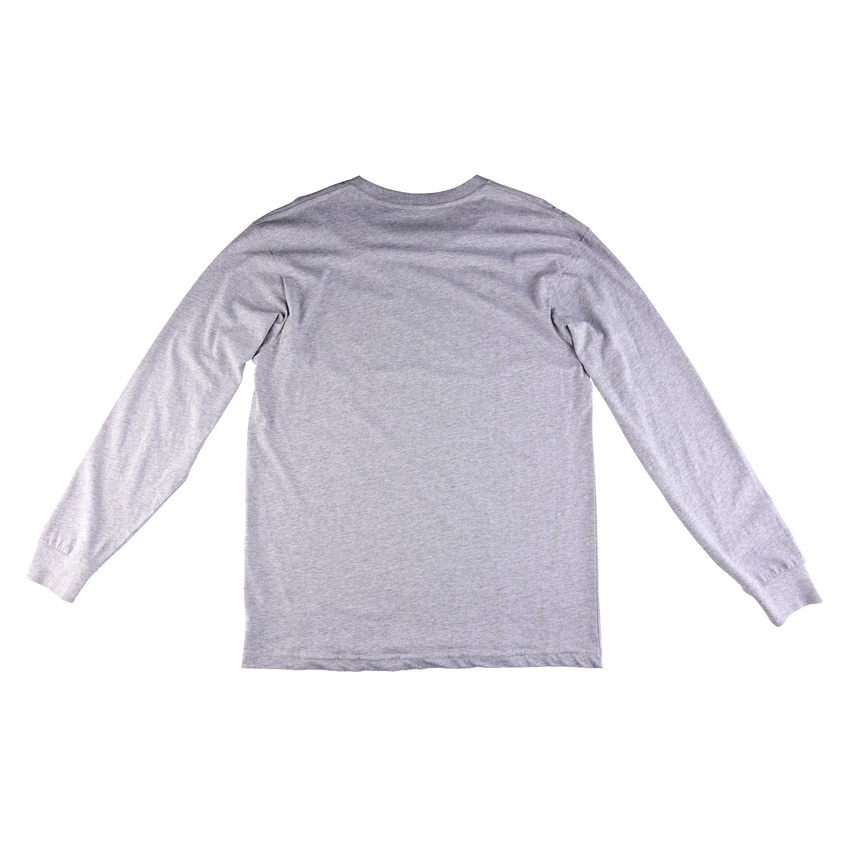 TLD T-Shirt, langärmelig, Signature, Heather Gray