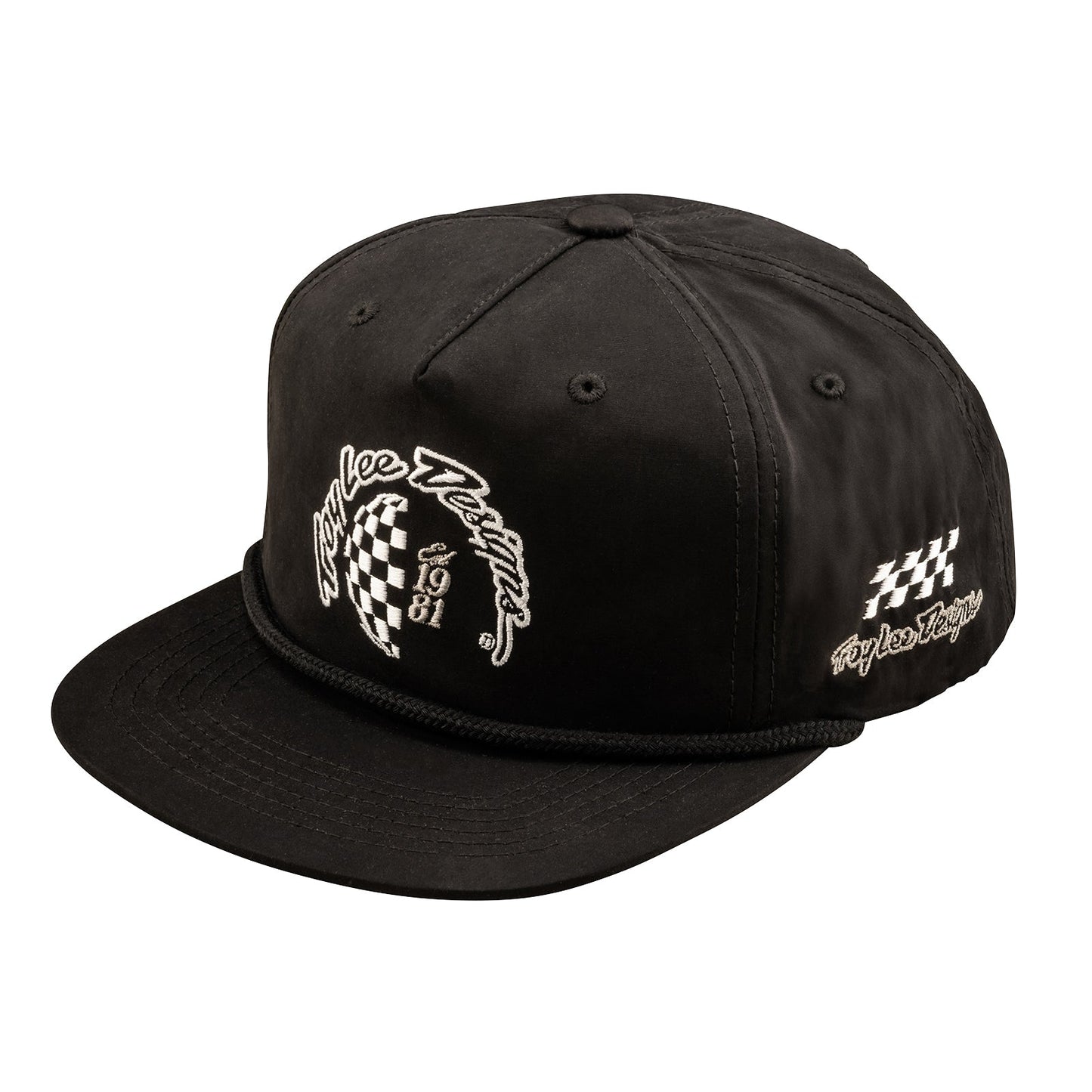 Unstructured Snapback Worldwide von TLD, Schwarz
