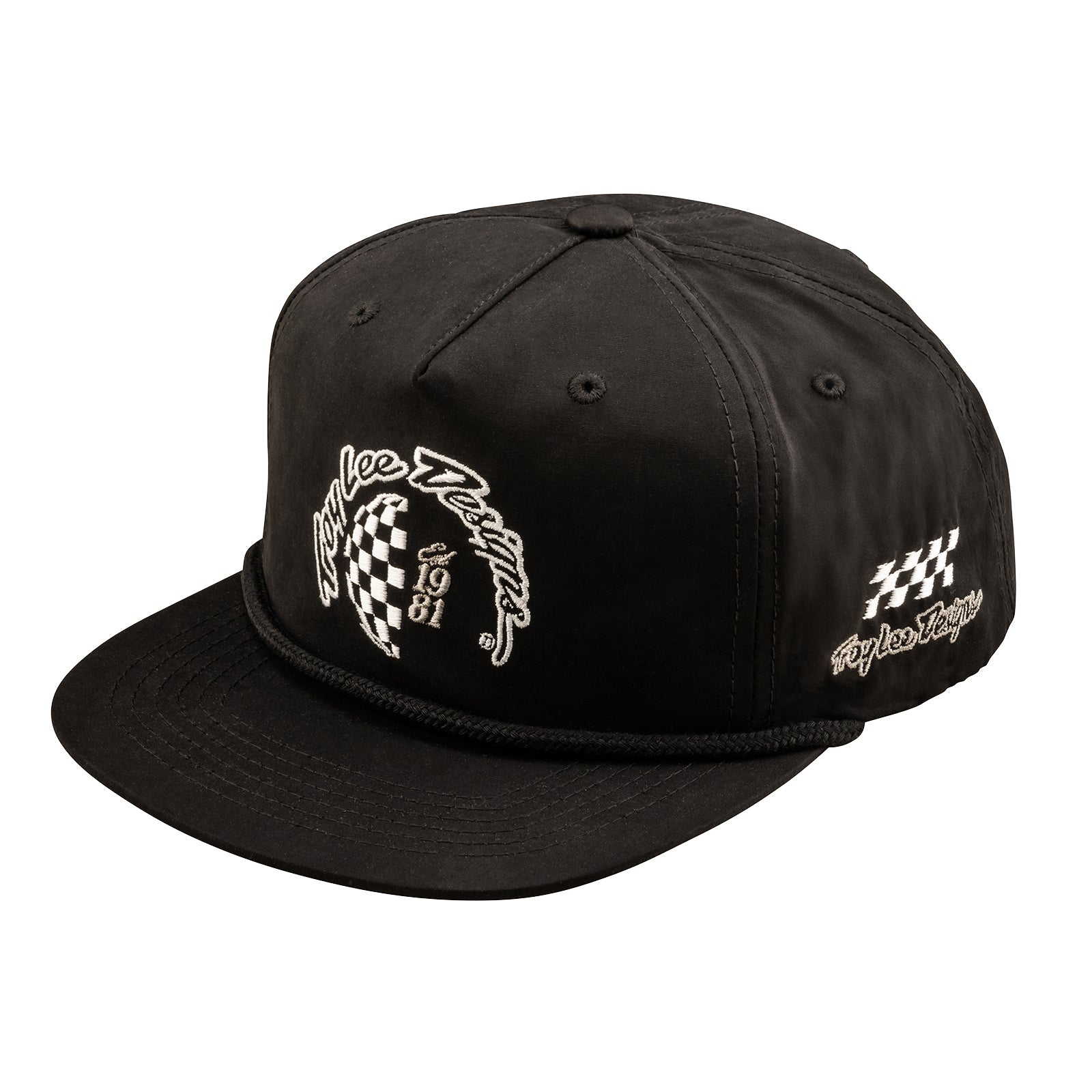 Unstructured Snapback Worldwide von TLD, Schwarz