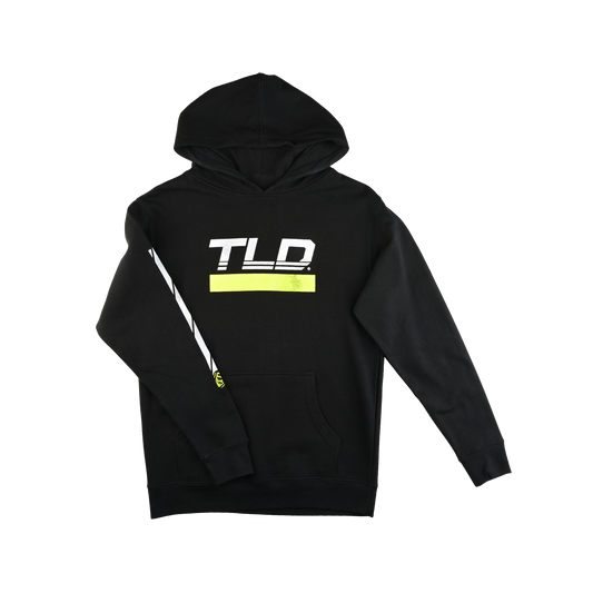 TLD Hoodie Speed für Kinder, schwarz