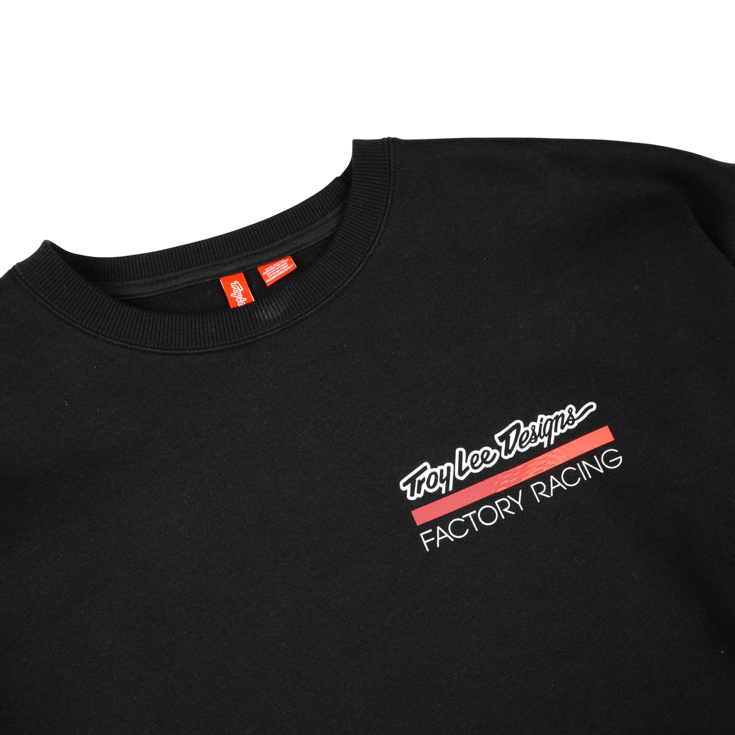 Crewneck Troy Lee Designs Factory Racing Black / Red