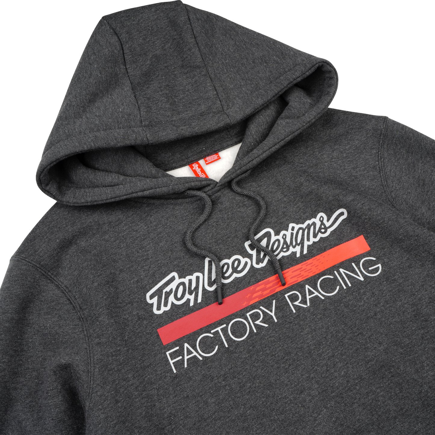 Pullover Hoodie Troy Lee Designs Factory Racing Black / Red