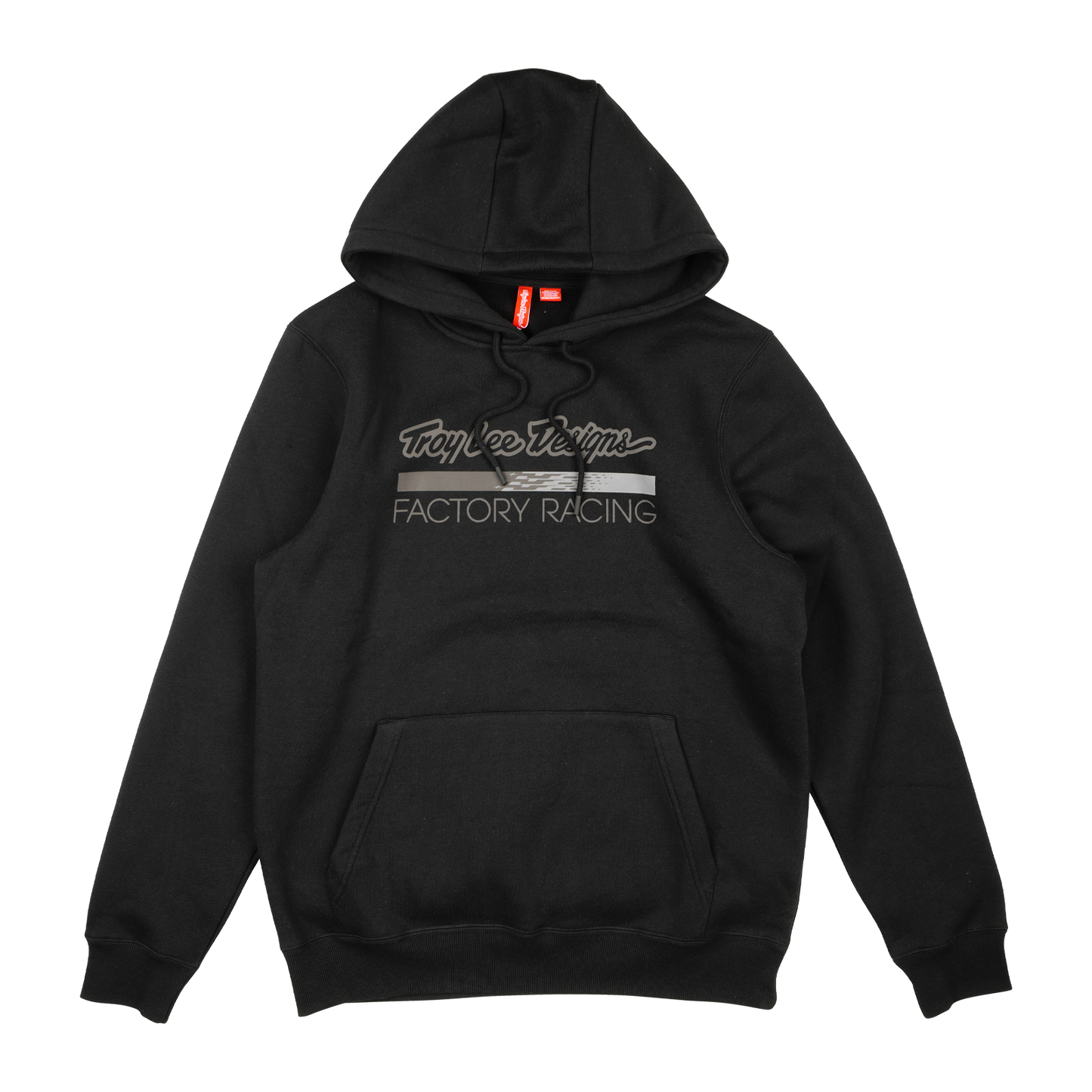 Pullover Hoodie Troy Lee Designs Factory Racing Black / Reflective