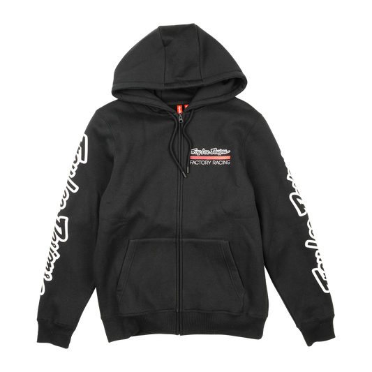 Zip up Hoodie Troy Lee Designs Factory Racing Black / Red