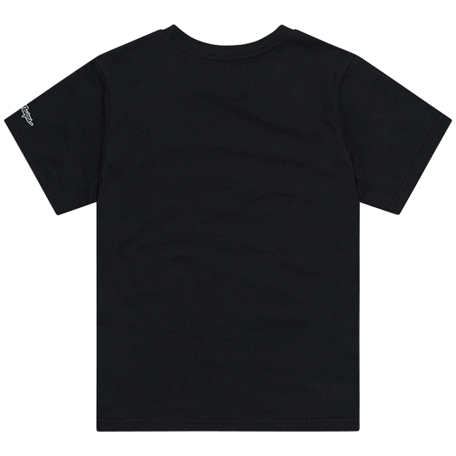 TLD Badge-Kurzarm-T‑Shirt, Schwarz