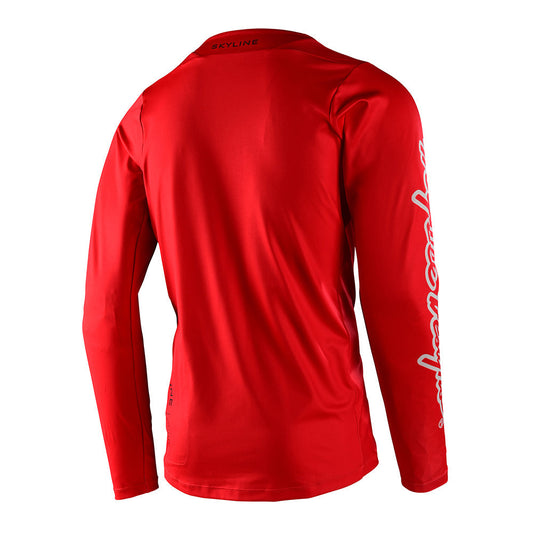 Troy Lee Skyline LS Chill Jersey Iconic Fiery Red