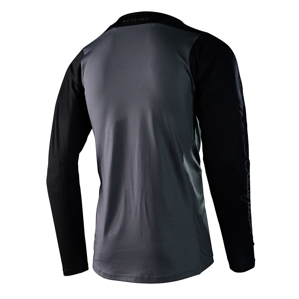Troy Lee Skyline Long Sleeve Chill Jersey Mono Charcoal