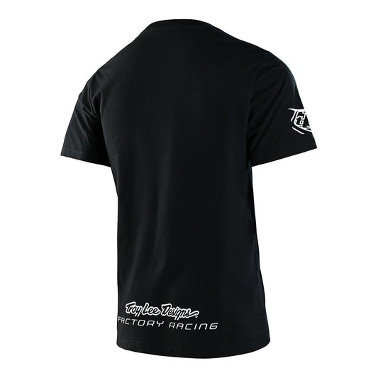 Kurzarm-T-Shirt TLD Factory Racing schwarz