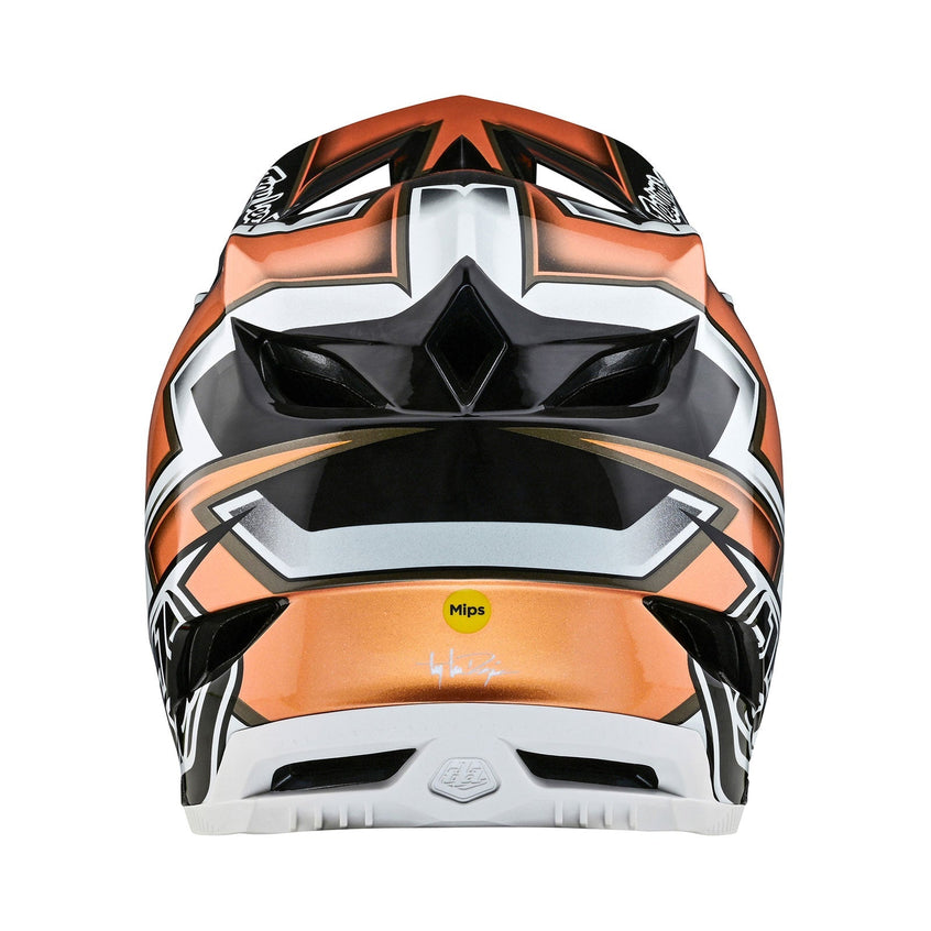 D4 Carbon-Helm mit MIPS Ever Schwarz/Gold