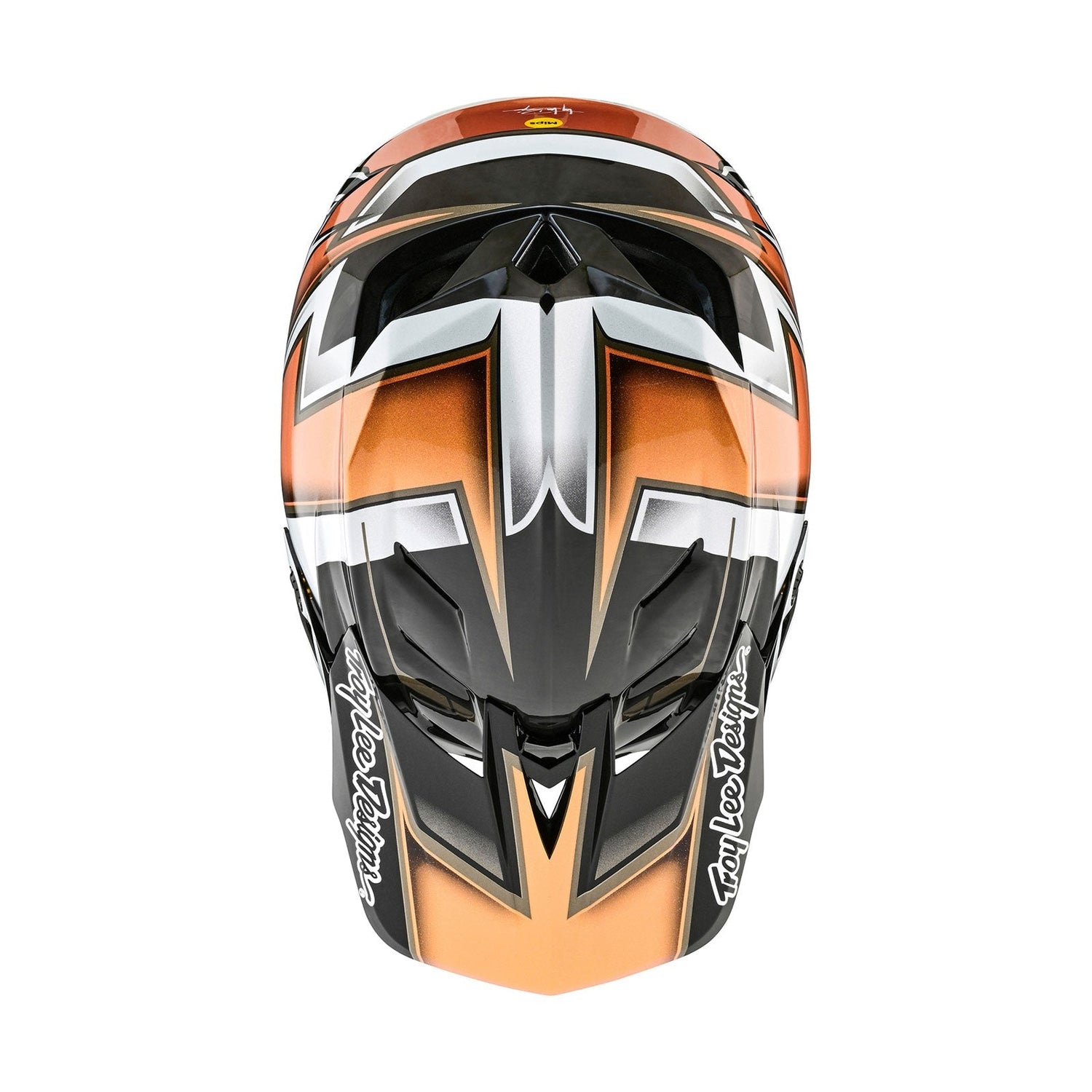 D4 Carbon-Helm mit MIPS Ever Schwarz/Gold