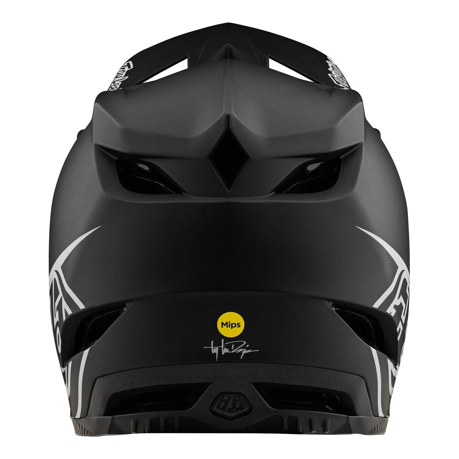 TLD D4 Polyacrylite Helmet W/MIPS Stealth Black