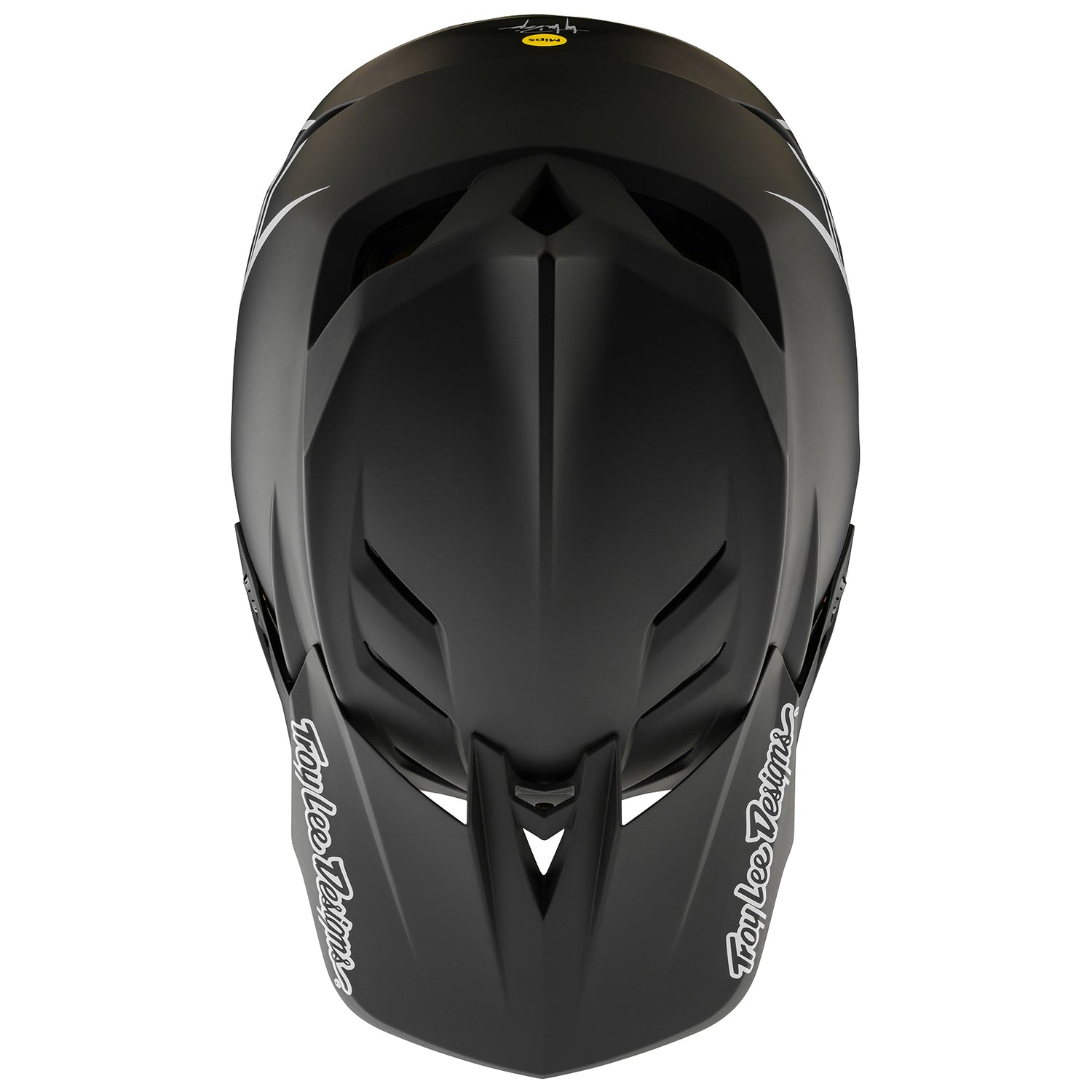 TLD D4 Polyacrylite Helmet W/MIPS Stealth Black