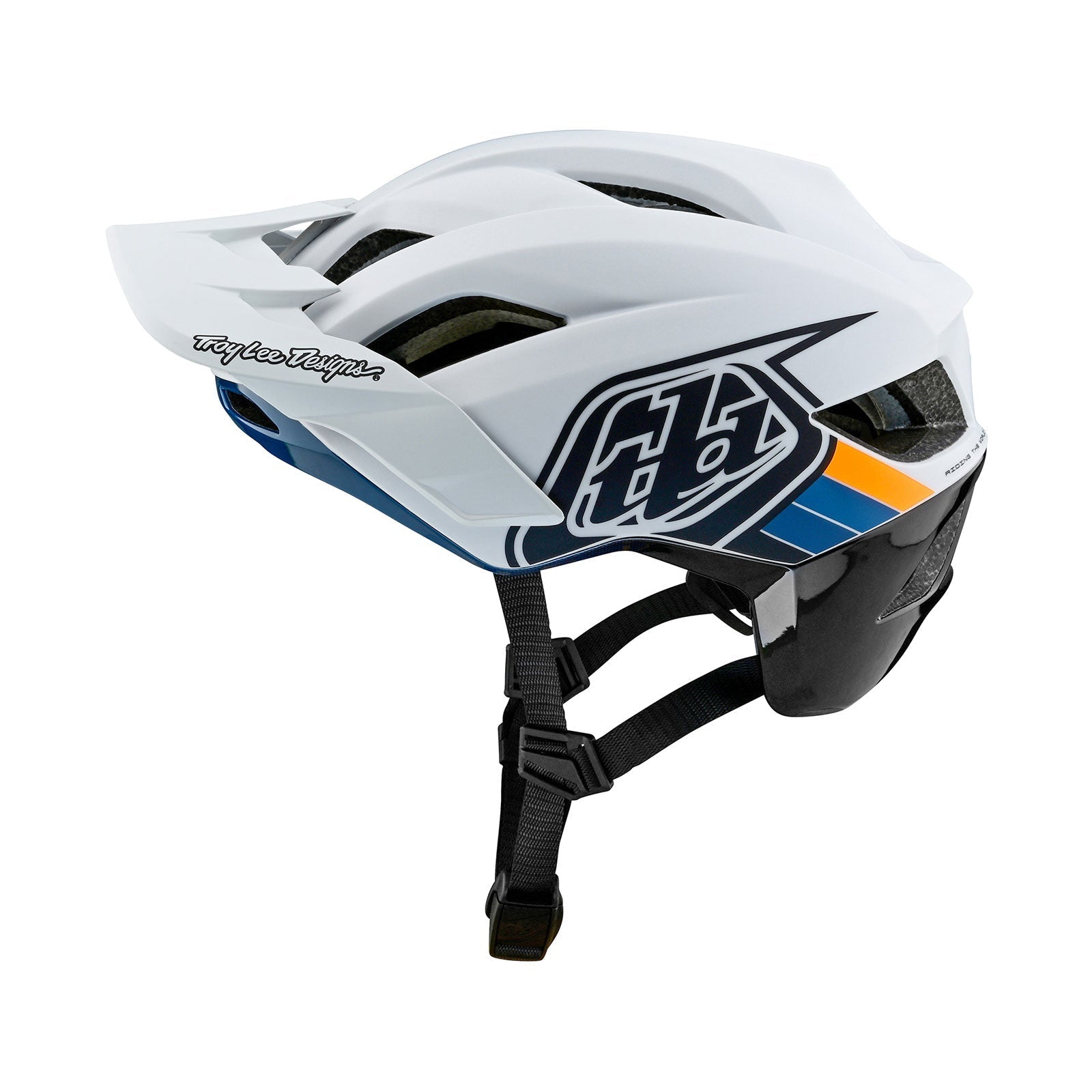 TLD Flowline SE-Helm Badge, Hellgrau/Anthrazit