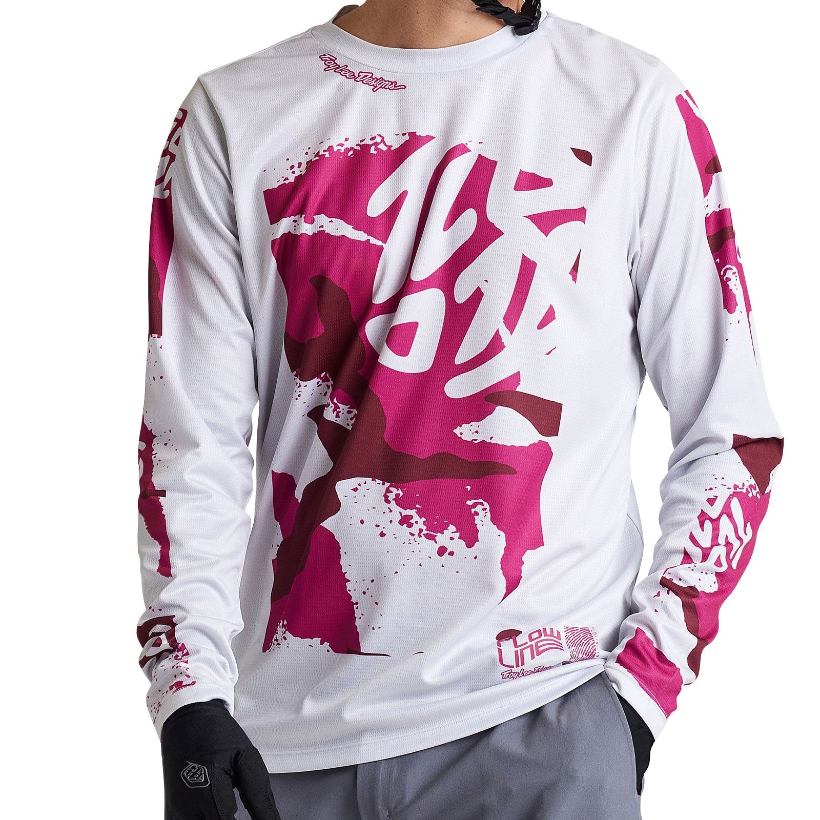 Troy Lee Flowline LS Jersey Confined Mist
