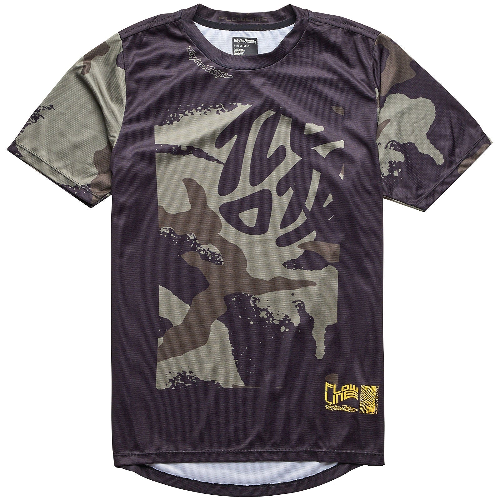 Troy Lee Flowline SS Jersey Confined Black