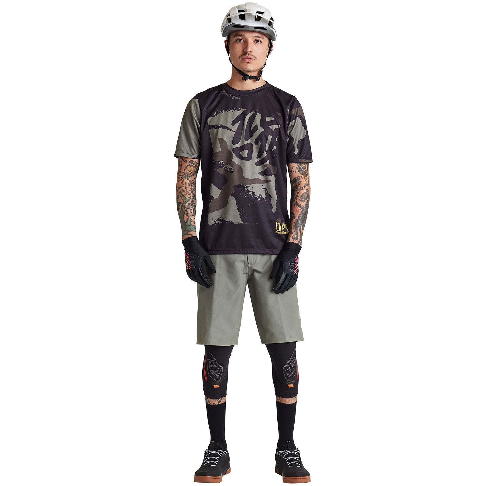 Troy Lee Flowline SS Jersey Confined Black