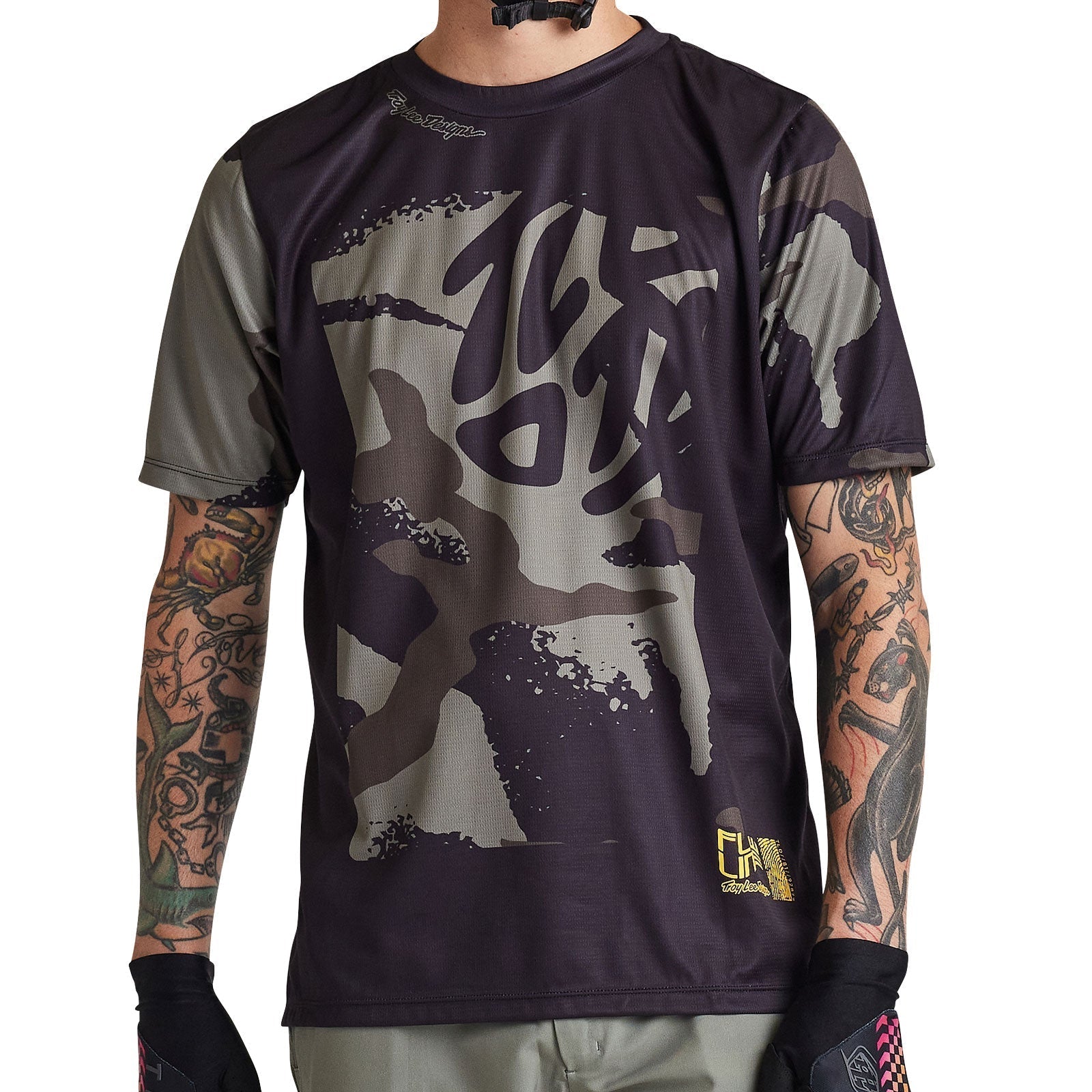 Troy Lee Flowline SS Jersey Confined Black