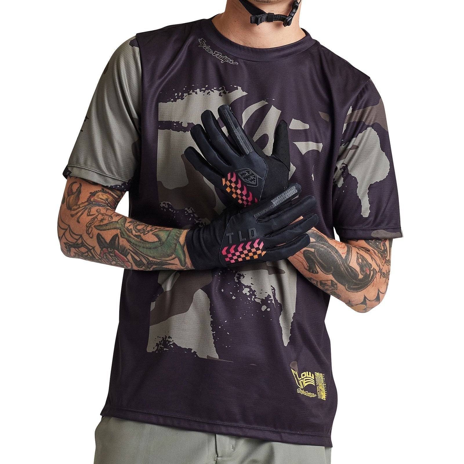 Troy Lee Flowline SS Jersey Confined Black