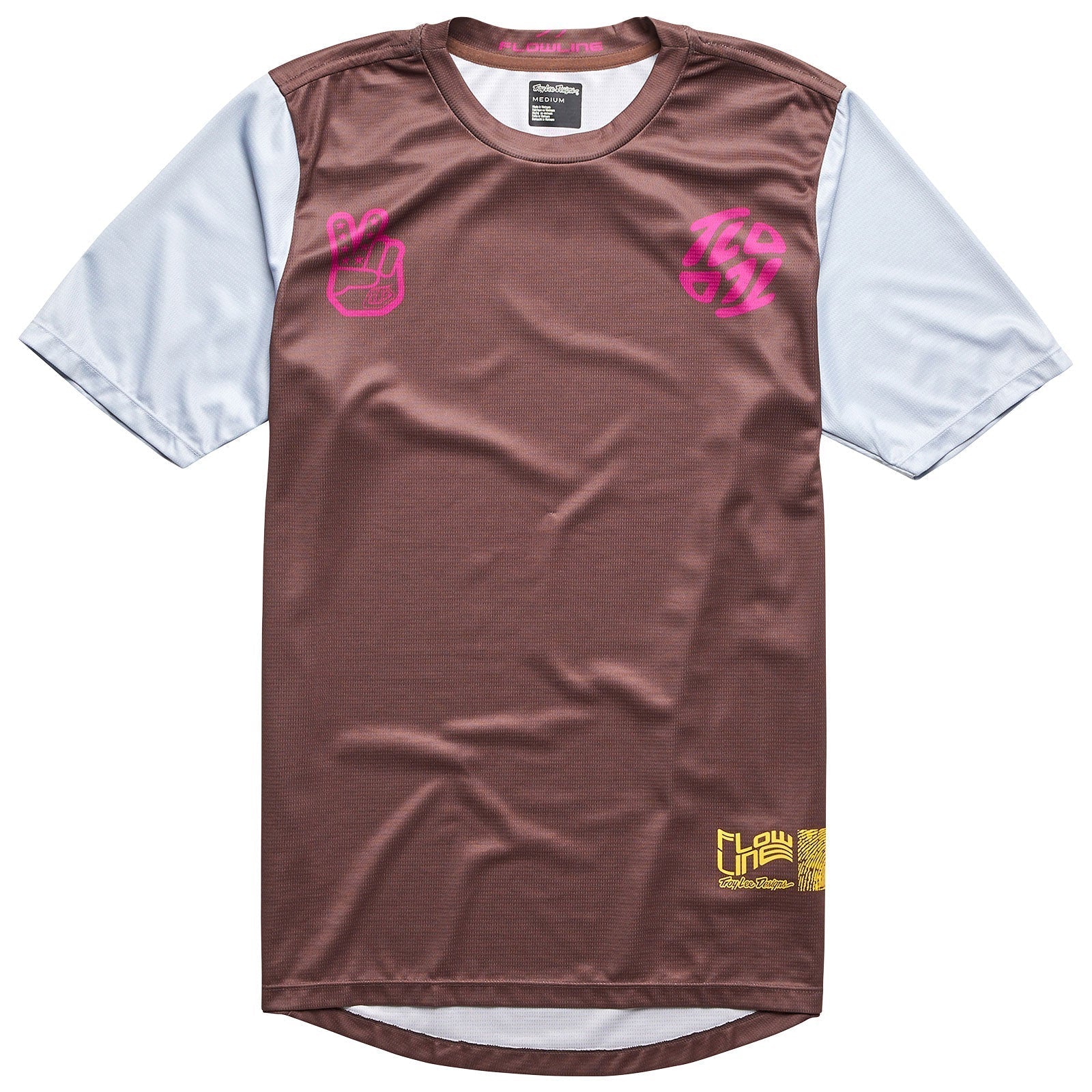 Troy Lee Flowline SS Jersey Flipped Chocolate