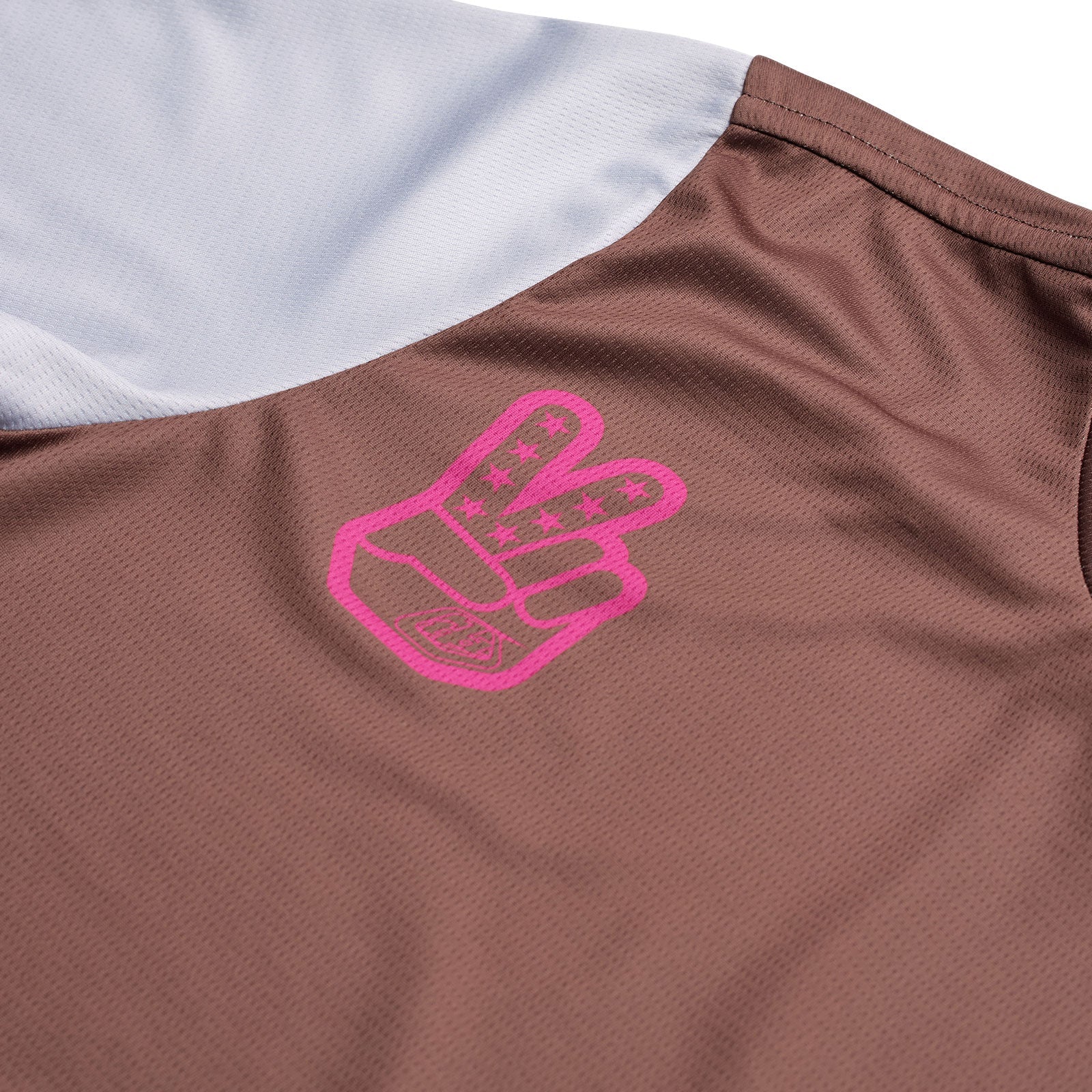 Troy Lee Flowline SS Jersey Flipped Chocolate