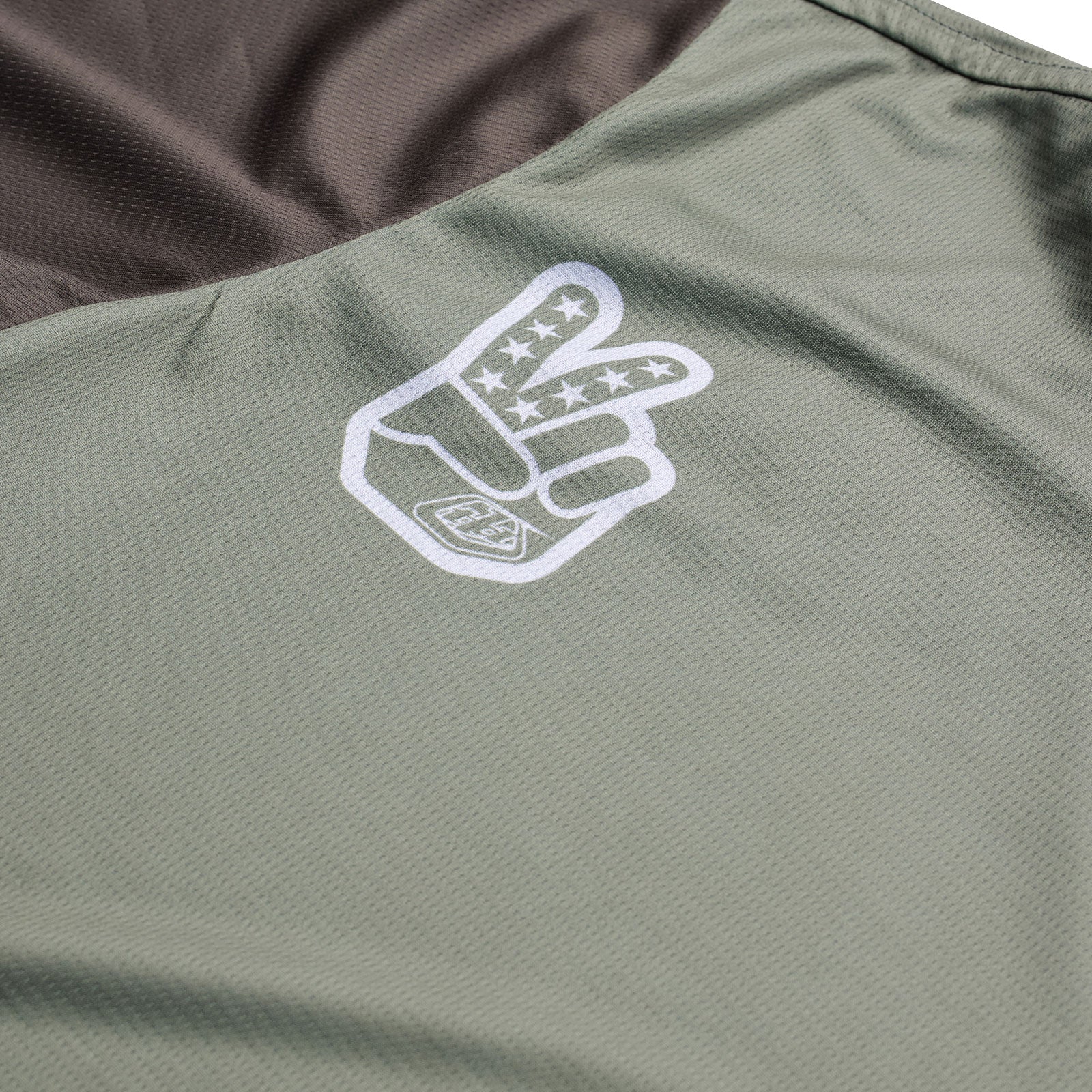 Troy Lee Flowline SS Jersey Flipped Olive