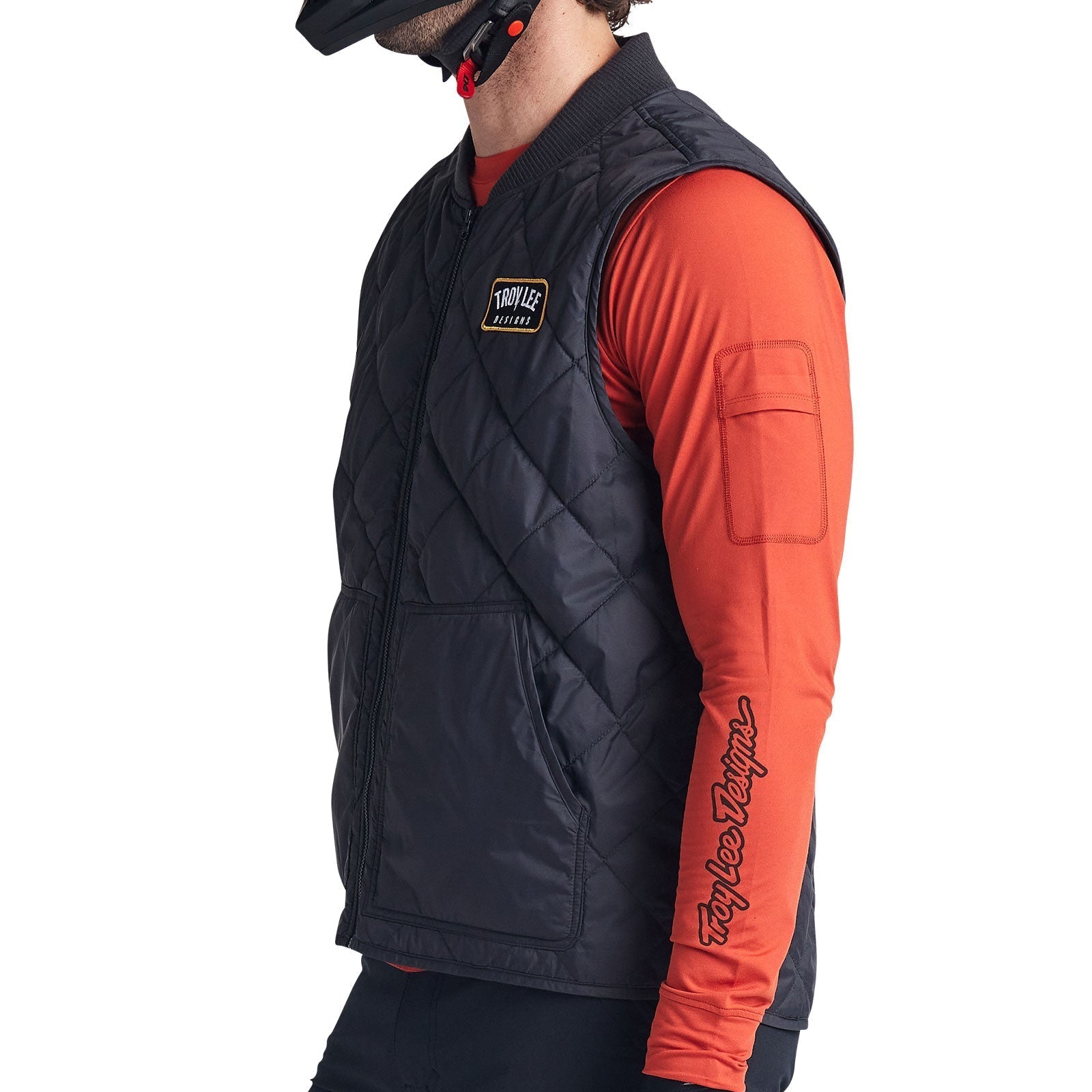 Troy Lee Ruckus Ride Vest Mono Black