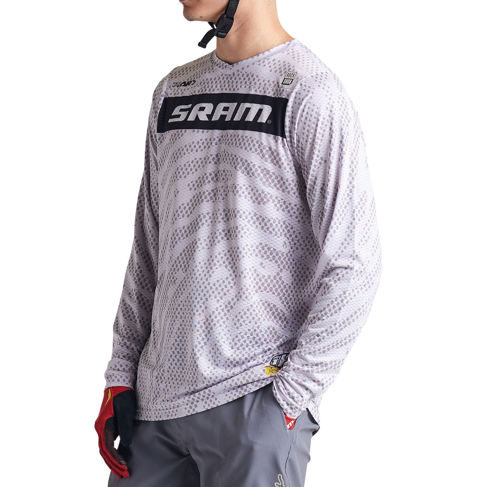 Troy Lee Skyline Air LS Jersey SRAM Roots Cement