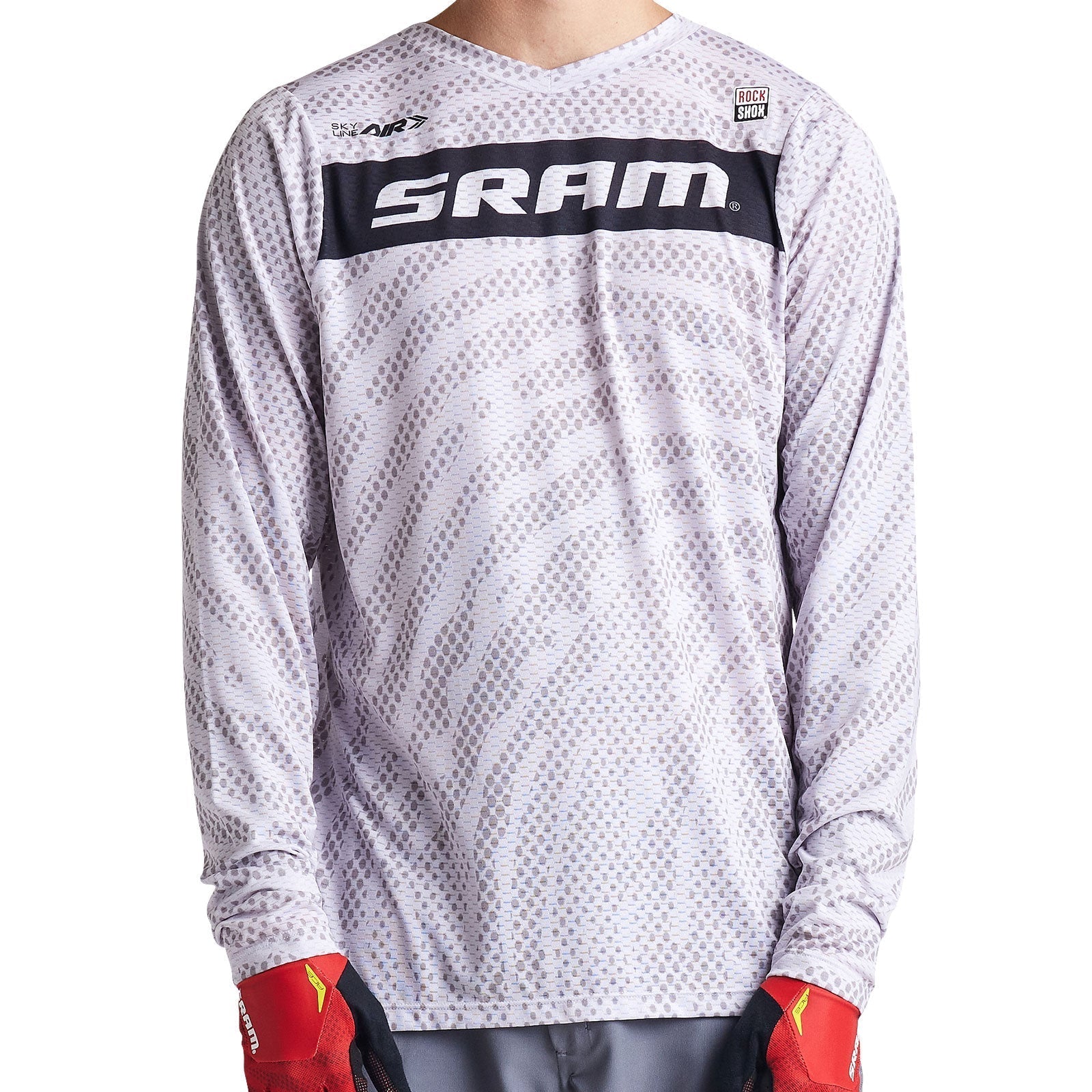 Troy Lee Skyline Air LS Jersey SRAM Roots Cement
