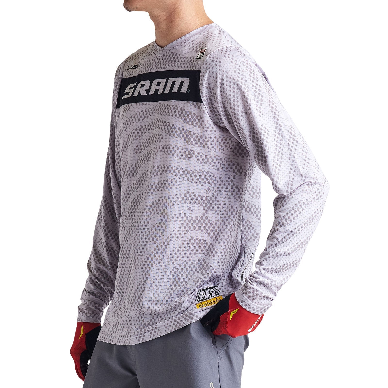 Troy Lee Skyline Air LS Jersey SRAM Roots Cement
