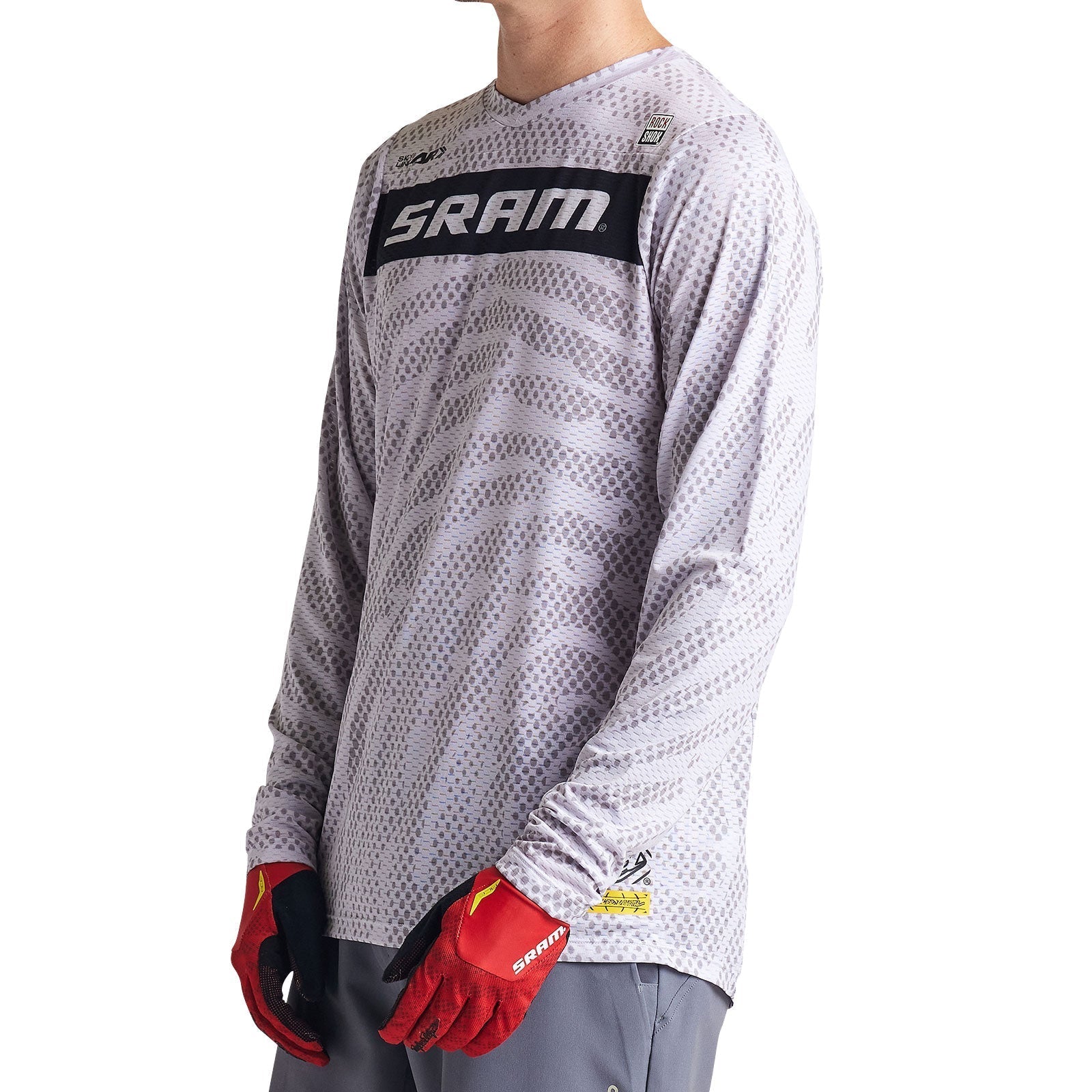 Troy Lee Skyline Air LS Jersey SRAM Roots Cement