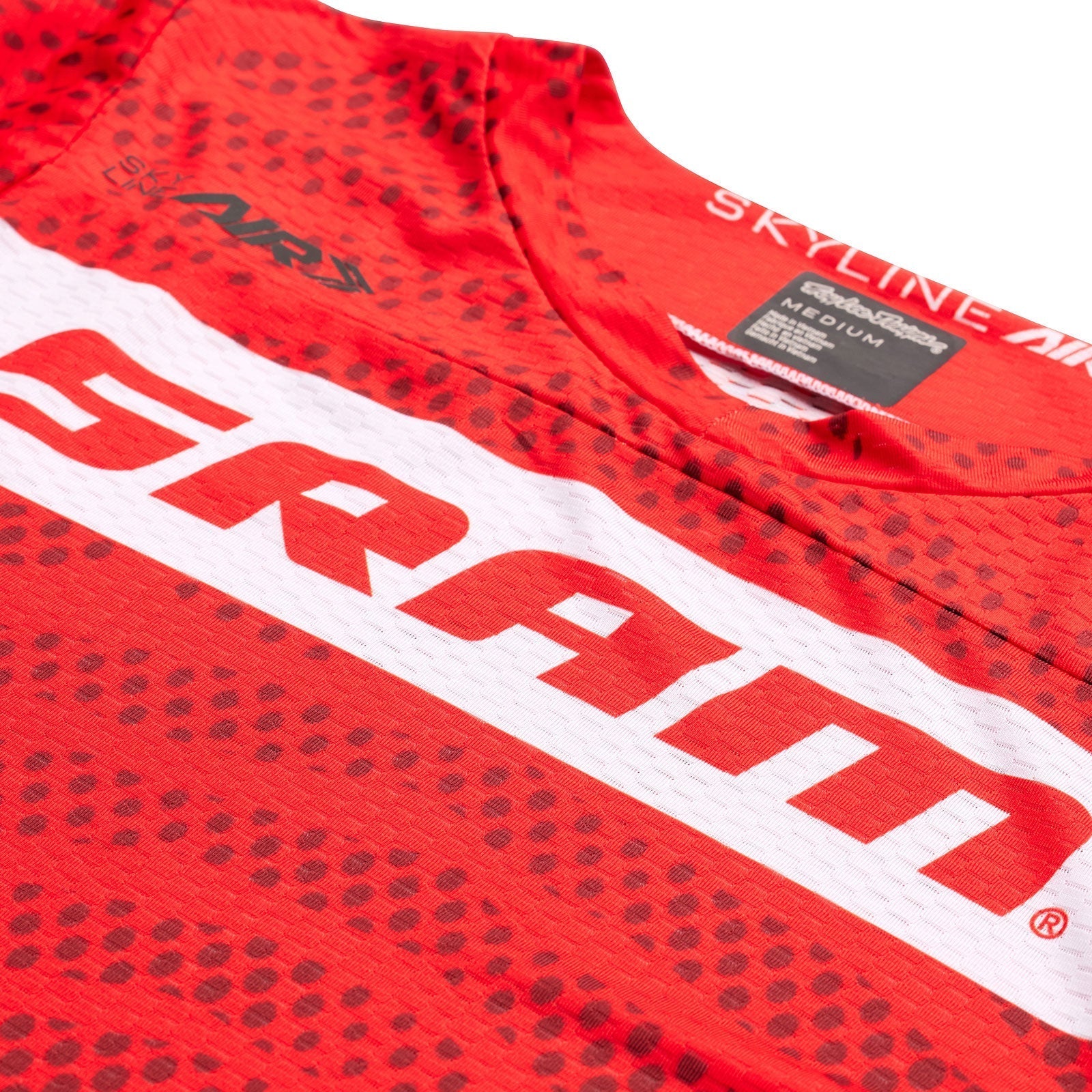 Troy Lee Skyline Air LS Jersey SRAM Roots Fiery Red