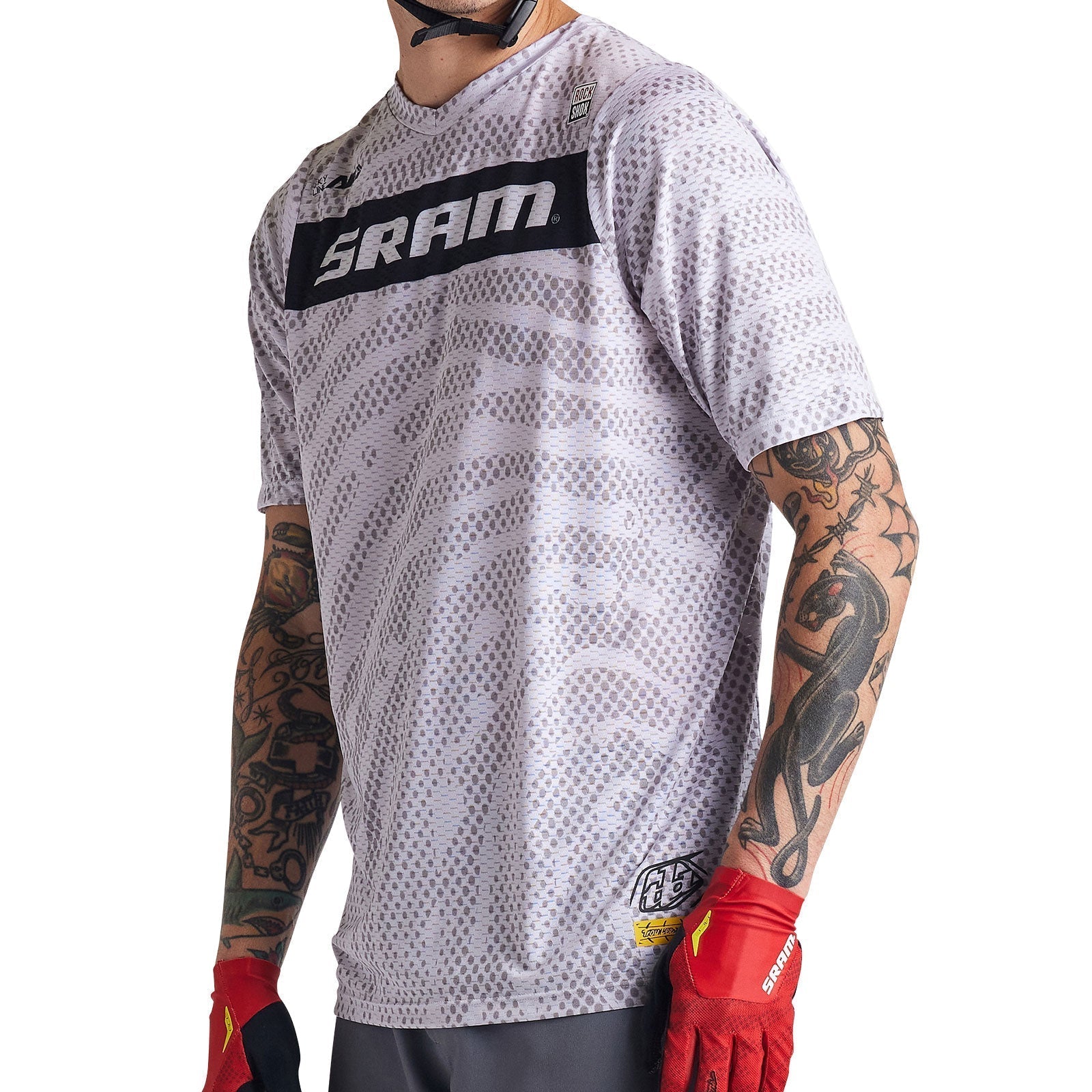 Troy Lee Skyline Air SS Jersey SRAM Roots Cement