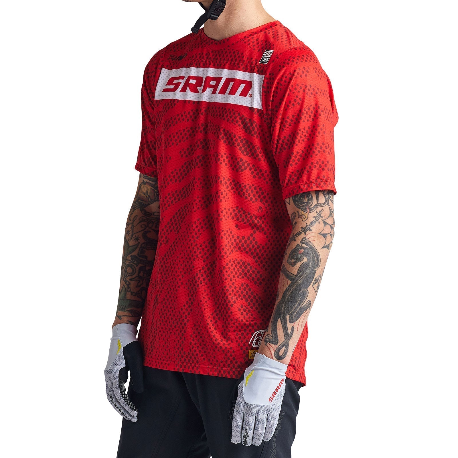 Troy Lee Skyline Air SS Jersey SRAM Roots Fiery Red