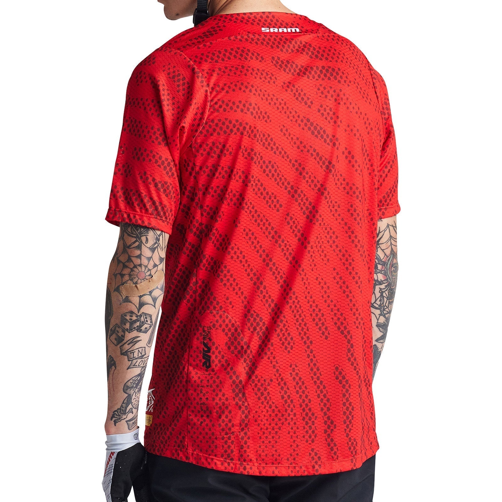 Troy Lee Skyline Air SS Jersey SRAM Roots Fiery Red