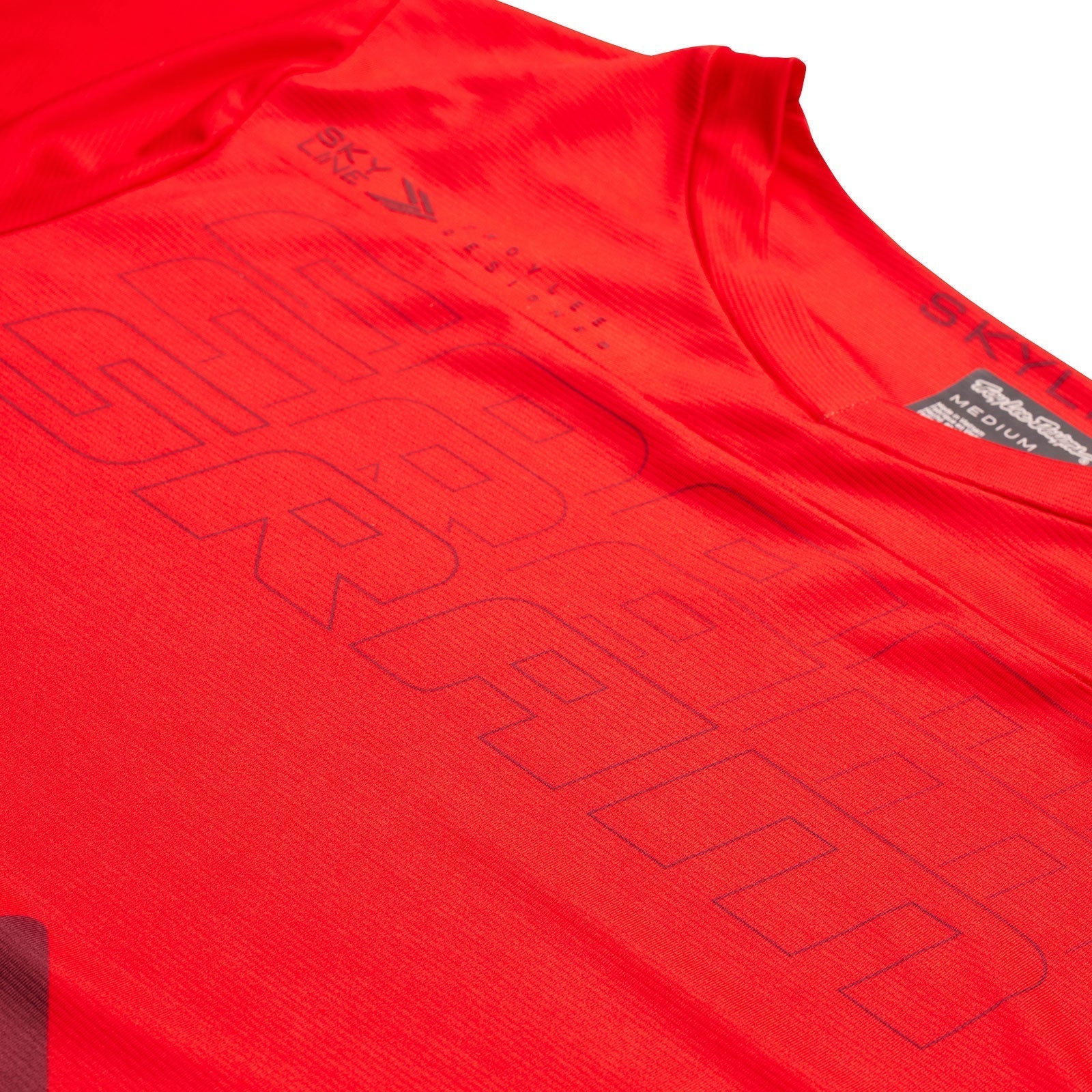 Troy Lee Skyline LS Jersey SRAM Eagle One Fiery Red