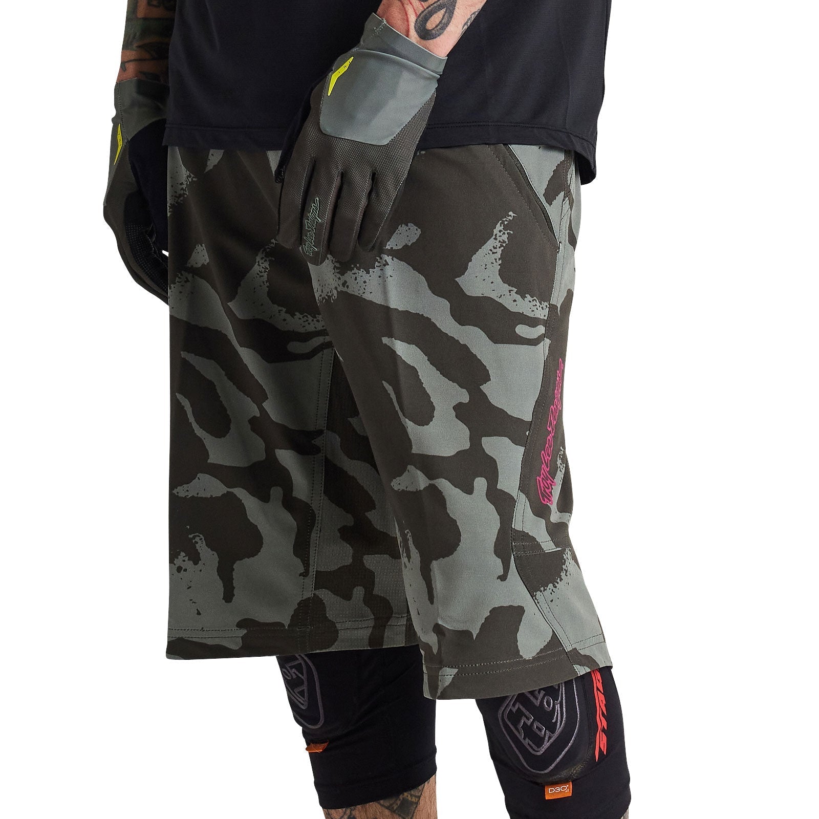 Troy Lee Skyline Short Shell Shadow Camo Olive