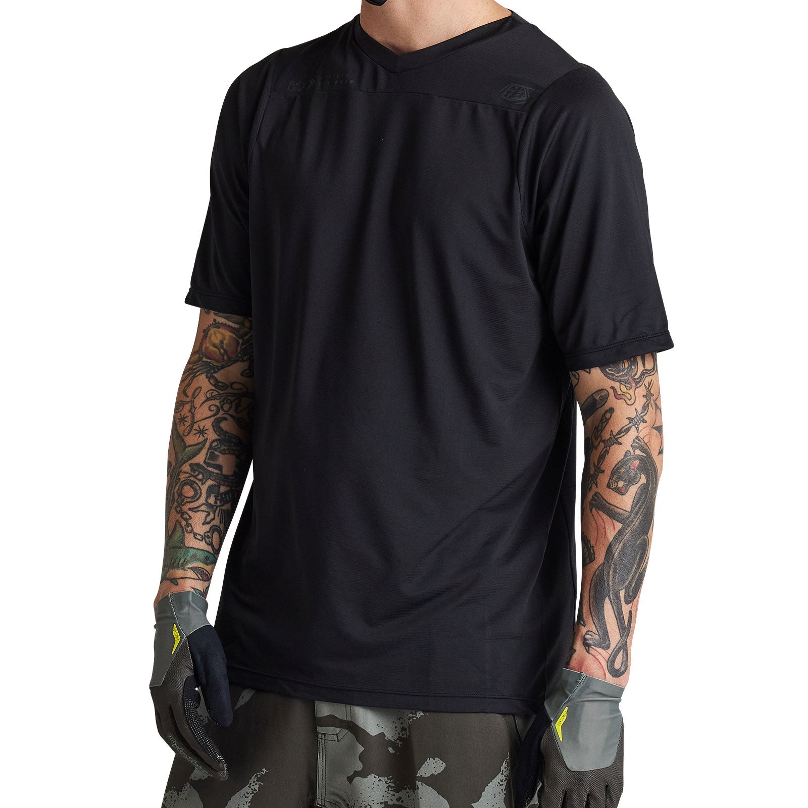 Troy Lee Skyline SS Jersey Mono Black