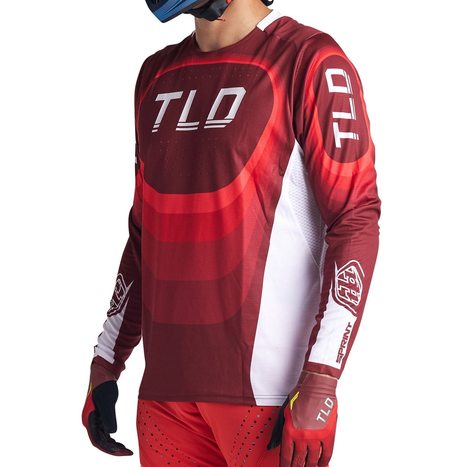 Troy Lee Sprint Jersey Reverb Race Red