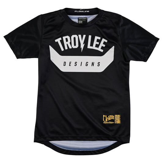 Troy Lee Youth Flowline SS Jersey Aircore Black