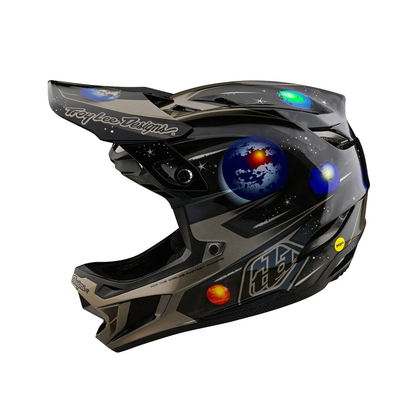 TLD D4 Carbon-Helm mit MIPS, Spacian Black